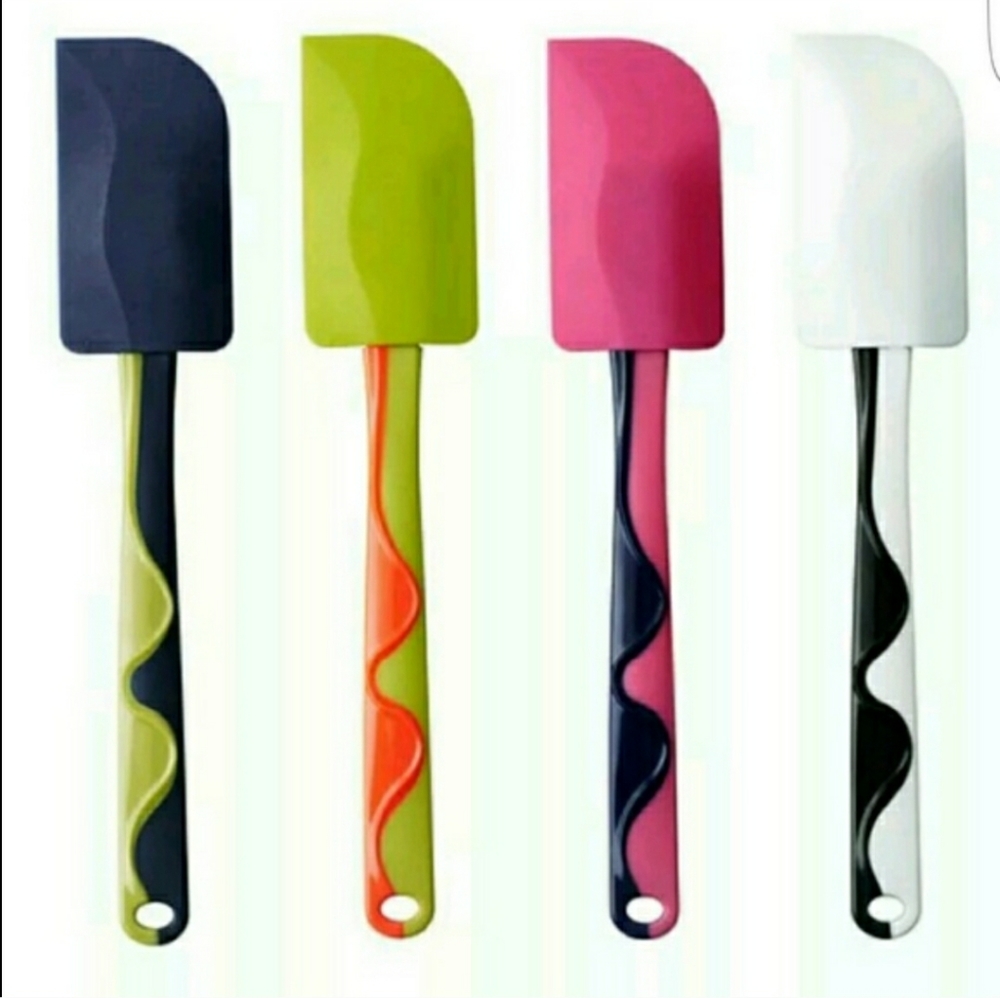 Silicone Spatulas- Set Of 4 - New